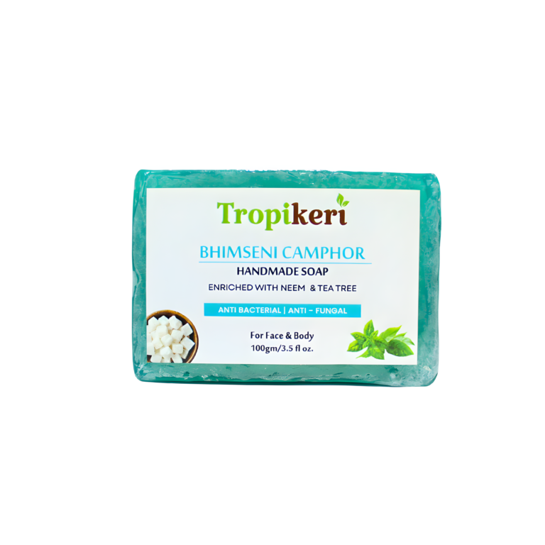 Bhimseni Camphor Handmade Soap,100g