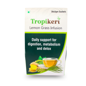 Tropikeri Lemon Grass Infusion Herbal Tea – 30 Sachets