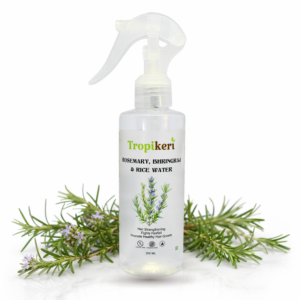Rosemary, Bhringraj and Rice Water Hair Growth Spray | Adds Shine & Helps Reduce Hairfall, Strengthens Hair | For All Hair Types | For Men & Women,200 ml